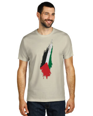 Majica Kratki rukav – Palestinska Zastava (Brush Style)