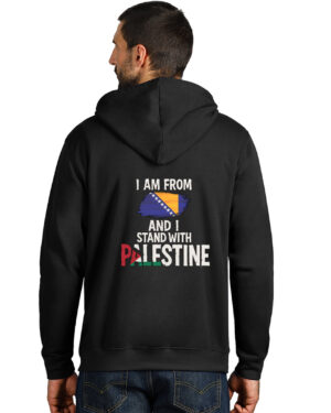 Dukserica sa rajsferšlusom – Bosnia with Palestine