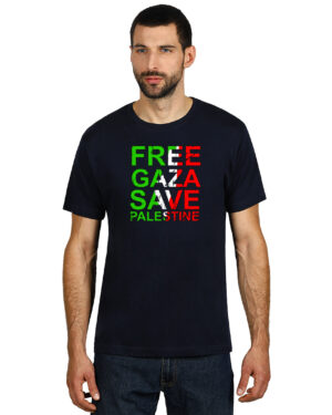 Majica Kratki Rukav Free Gaza Save Palestine